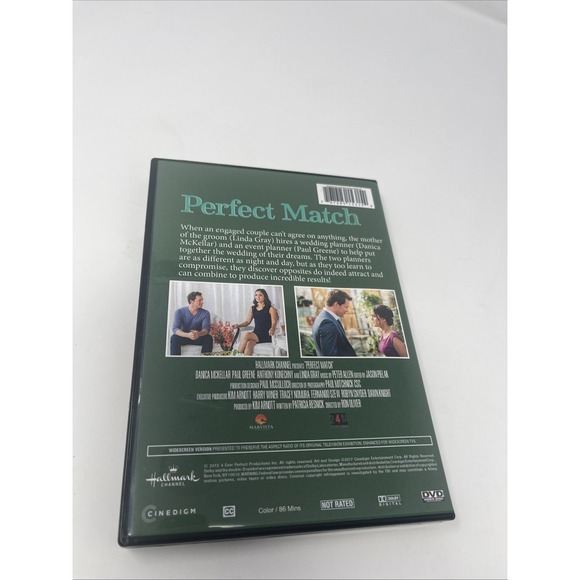 Perfect Match (DVD, 2017) Hallmark‎ Channel Original Movie - Picture 3 of 3